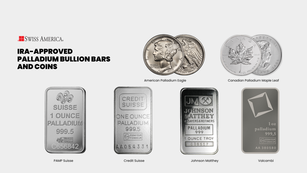 IRA Approved Palladium Bullion Coins