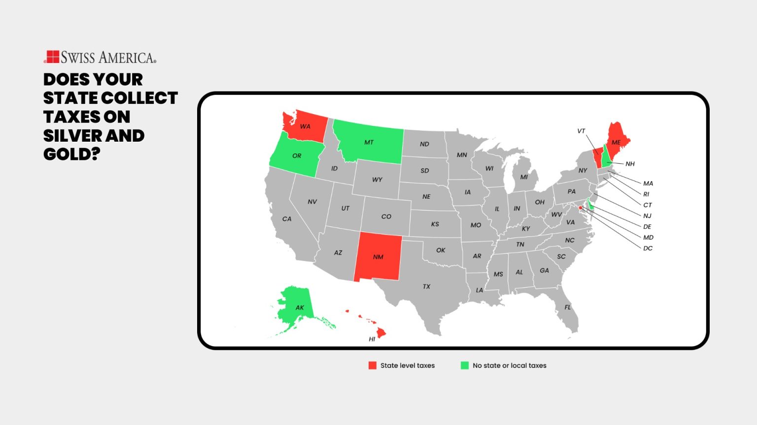 Sales Tax On Gold And Silver By State: 2026 Guide